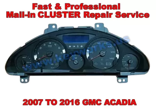 GMC Acadia (07-16) Cluster Repair