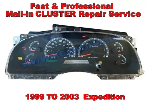 Ford Expedition 1999-2003 Cluster Repair