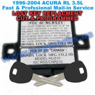 Acura NSX (1996-2004) Key Replacement
